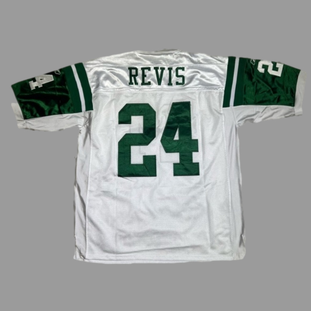 Darrelle Revis New York Jets Reebok On Field Football Jersey